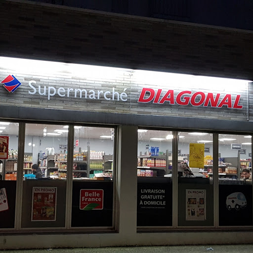 DIAGONAL supermarché logo