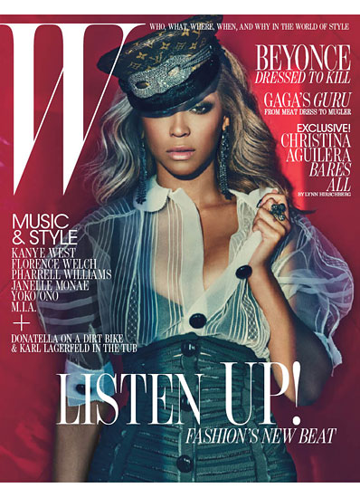 Beyoncé para W Magazine, julio 2011