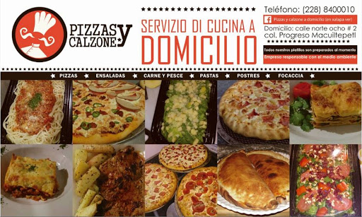 Pizzas y Calzone, Calle Villahermosa s/n, Progreso Macuiltepetl, 91130 Xalapa, Ver., México, Pizza para llevar | VER