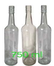 Vỏ chai thủy tinh 750 vodka Hà Nội