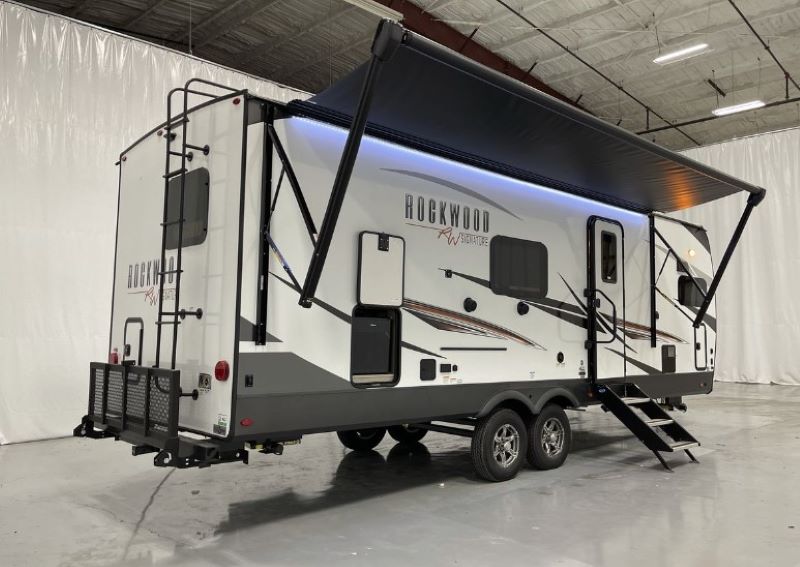Small Travel Trailers For Retired Couples 
 Rockwood Signature 8263MBR Exterior