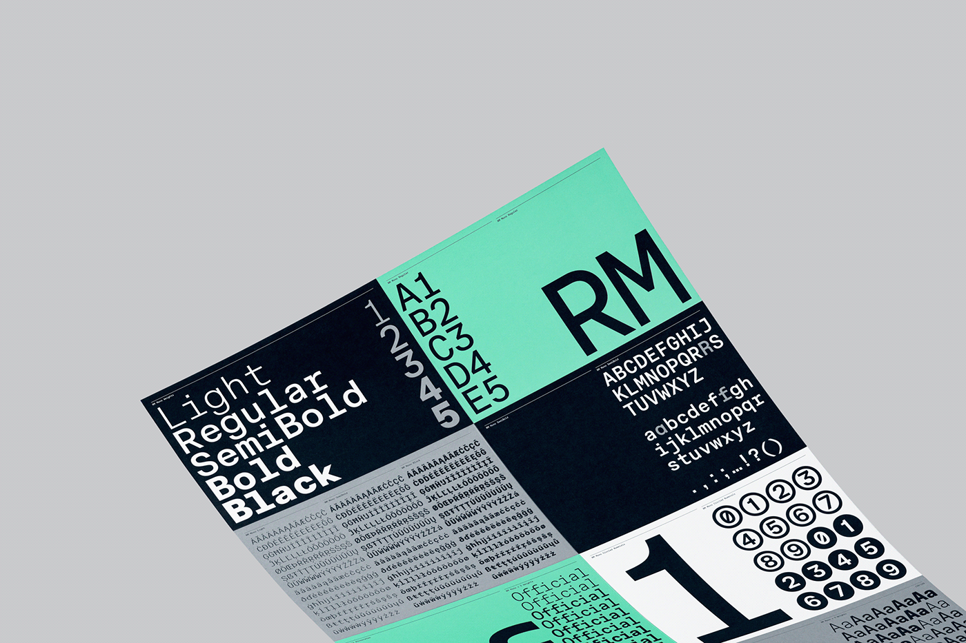 font graphic design  mark bloom Mash Creative Poster Design sans serif Type Specimen type specimen poster Typeface typography  