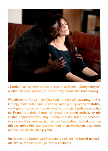 Tył ulotki filmu 'Samba'
