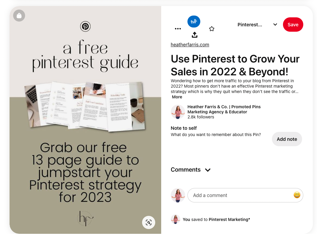 how to use Pinterest to grow your email list