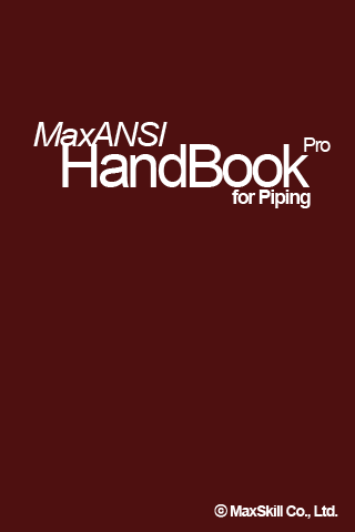 MaxANSI Piping HandBook Pro apk
