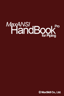 Download MaxANSI Piping HandBook Pro apk