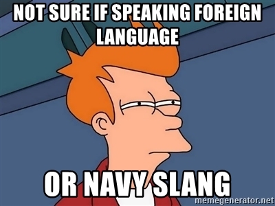navy slang