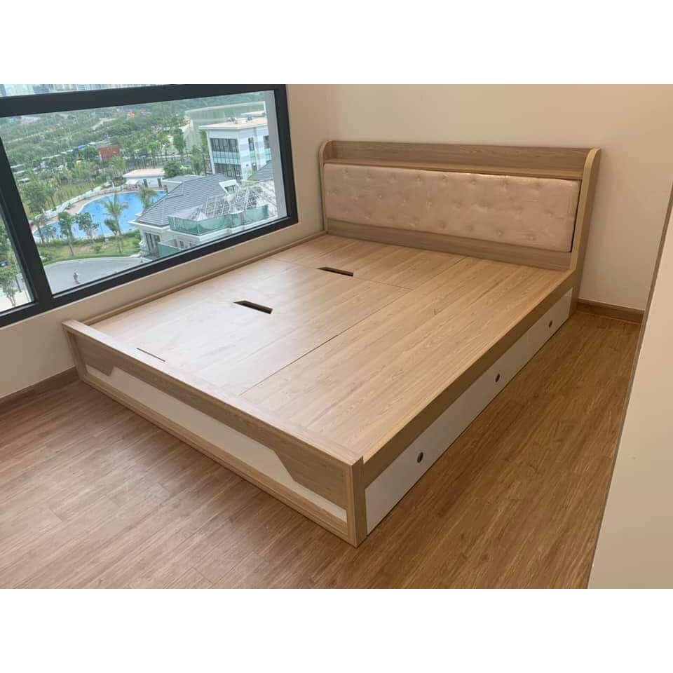 Giường gỗ gấp thông minh giá rẻ tiết kiệm chi phí