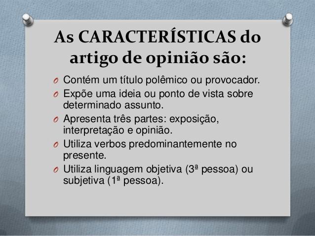 Artigo de opinião