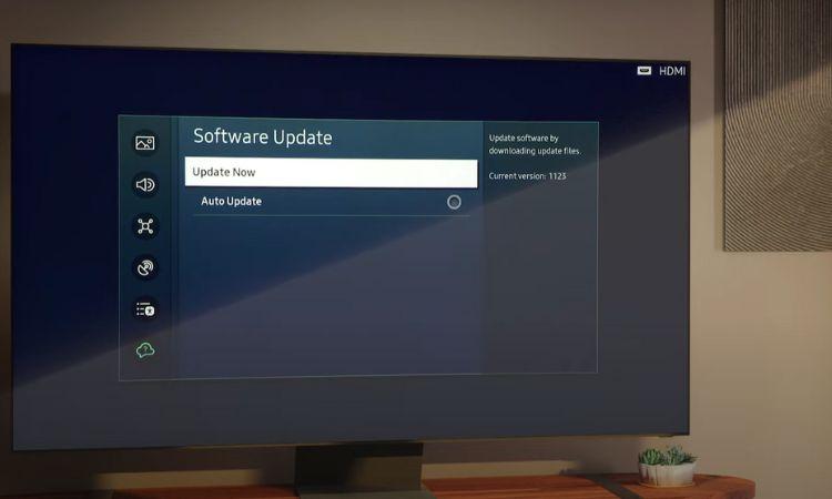 update the software on your samsung tv