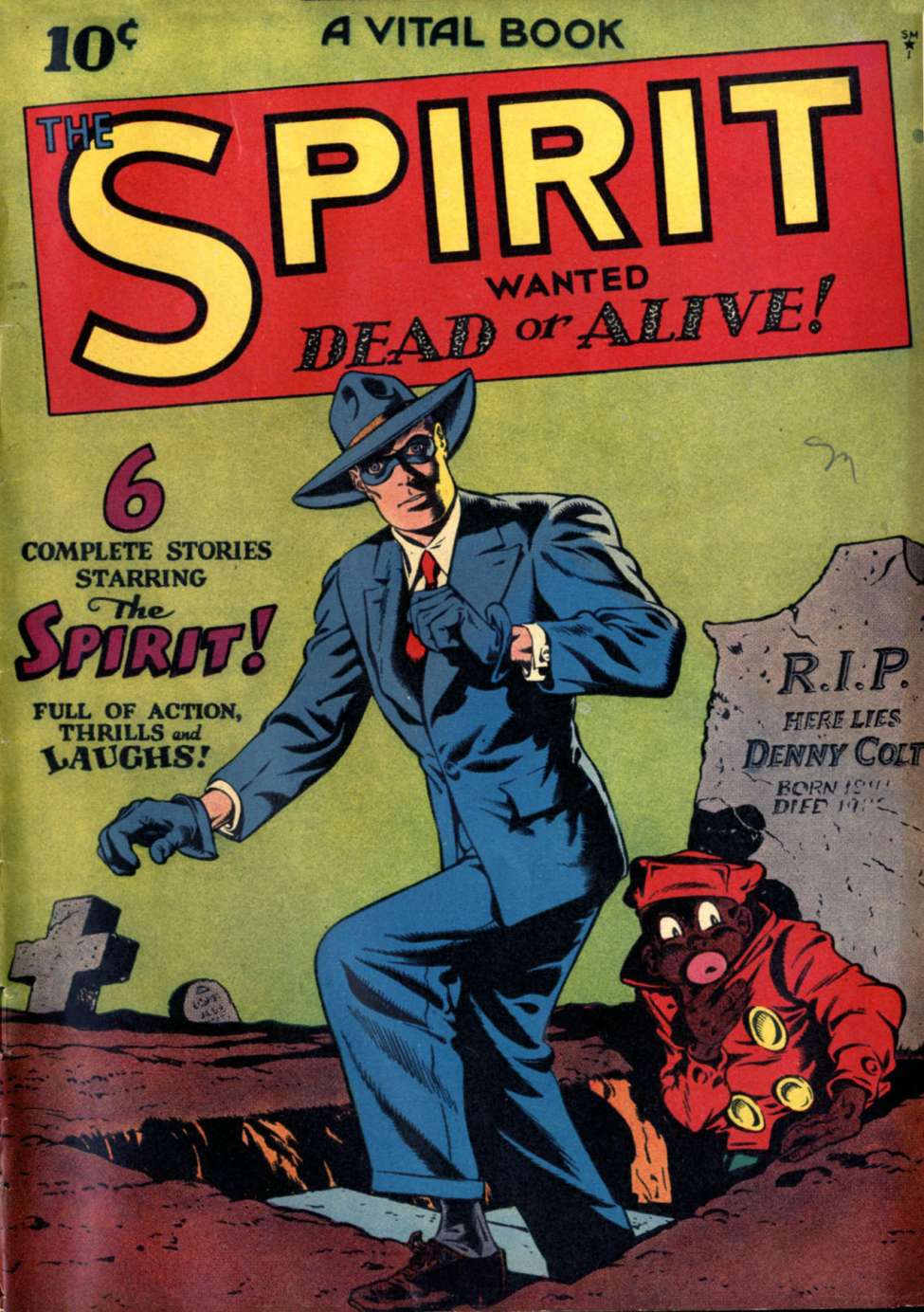 Comic Book Cover For The Spirit [1]
