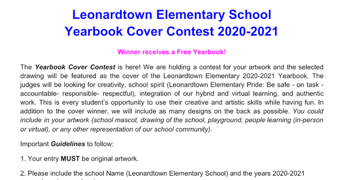LES Yearbook Cover Contest 2020-2021.docx