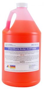 ChemWorld Boiler Antifreeze Concentrate (95% Inhibted PG Pink) - 1 Gallon