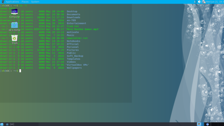 Tilda Terminal Linux