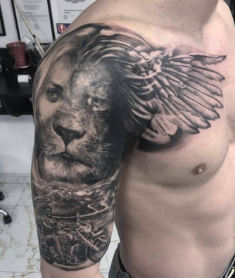 The Lion And Wings 