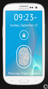 Download Fingerprint Lock Screen apk Loozoid