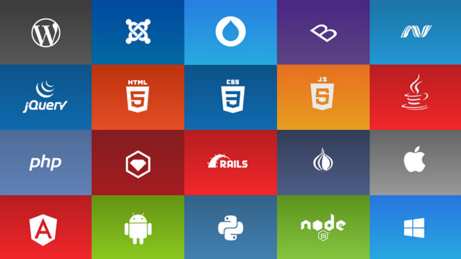 choose a technology stack for web application development