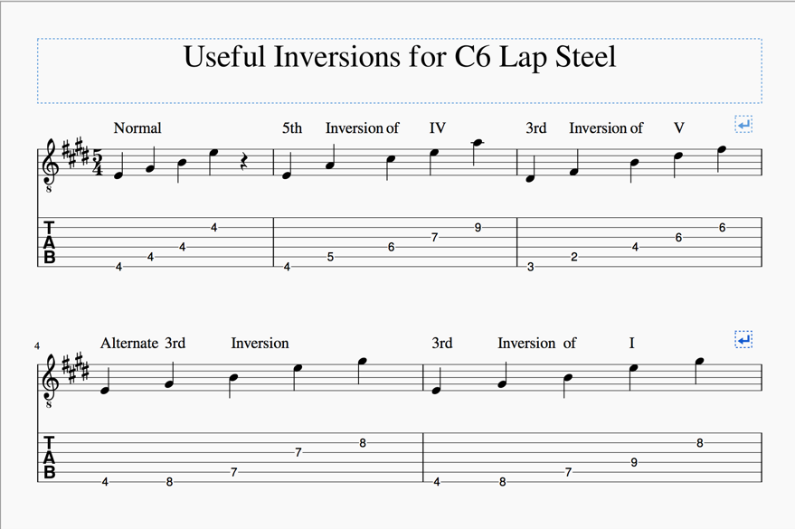 Friends Food Family Some C6 Lap Steel Tricks Part 1