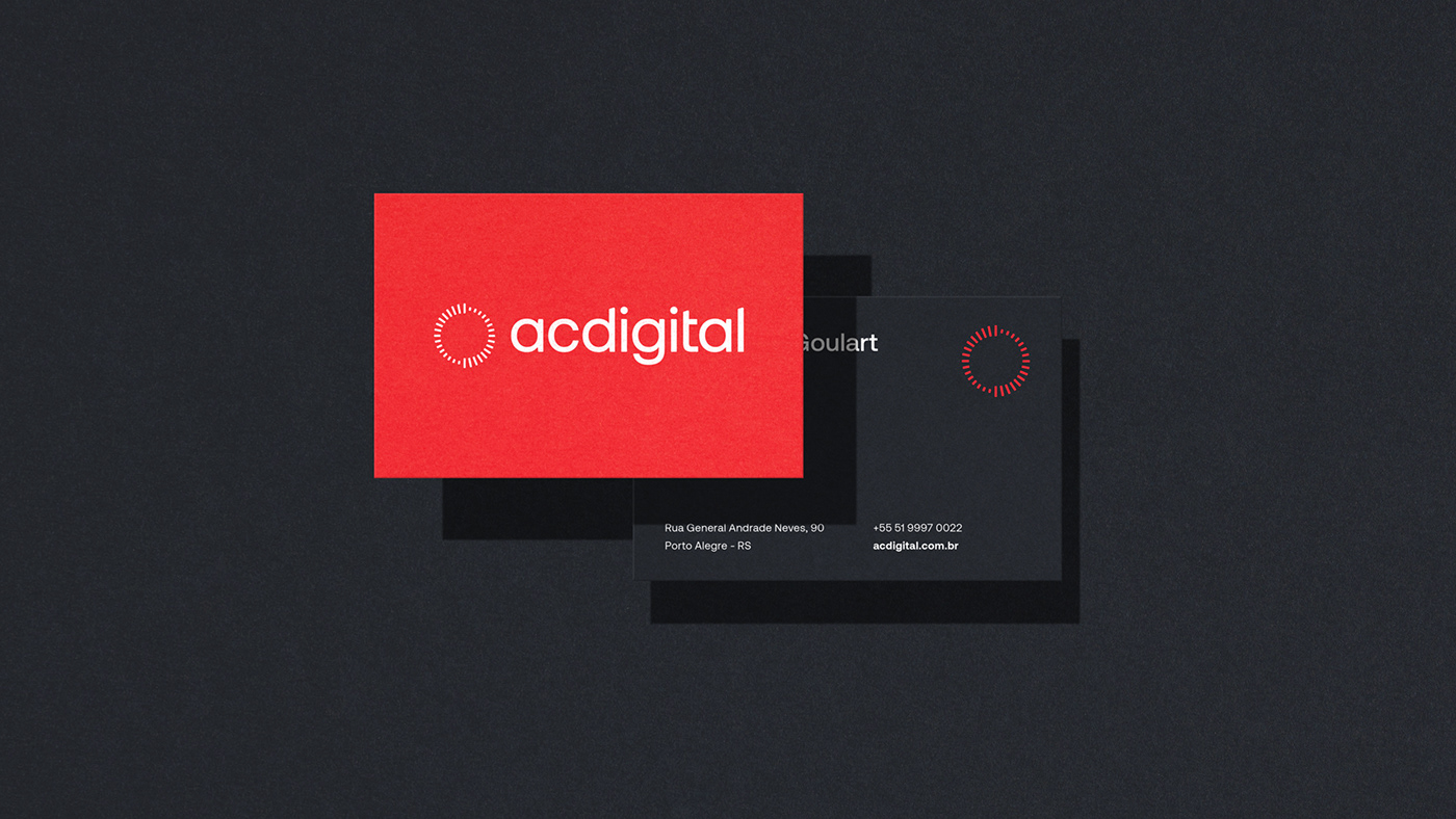 acdigital coporative coporative brand corporate corporate brand minimal red