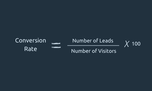 Formula for Conversion Rate