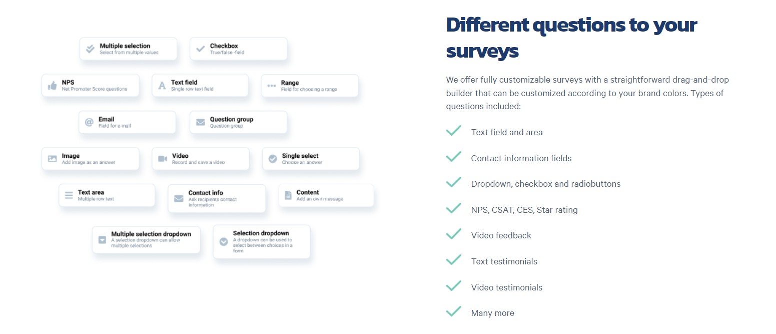 design flexibility in online surveys