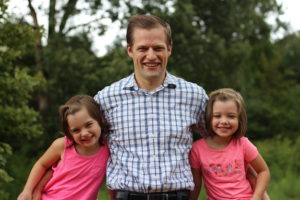David Duford owner of buy life insurance for burial with twin daughter