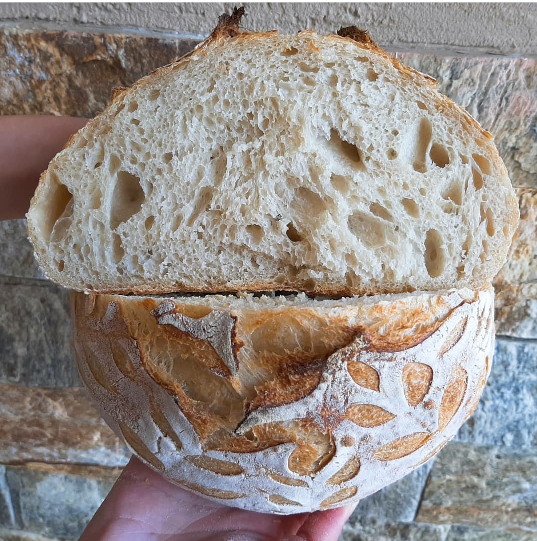 alvéolos pão artesanal
