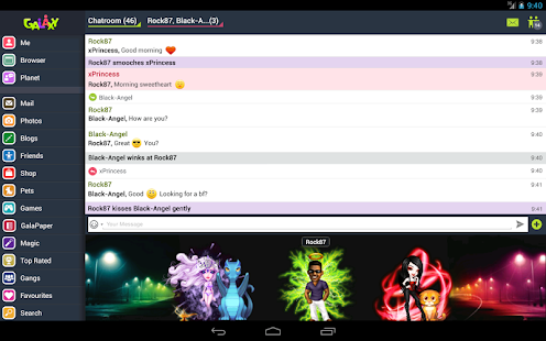 Download Galaxy - Chat & Play apk