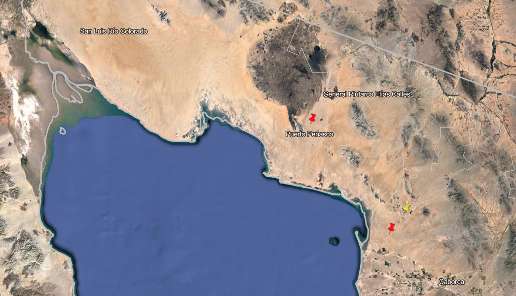 Puerto Penasco Sonora Ejido El Bajio