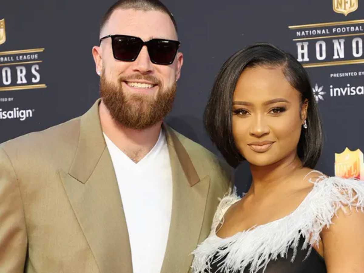 Travis Kelce and Kayla Nicole (IMAGE: Getty)