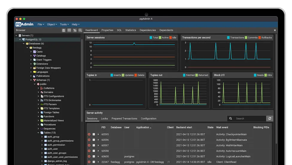 8 Best Redshift SQL Clients/Query Tools for Amazon Redshift | pgAdmin