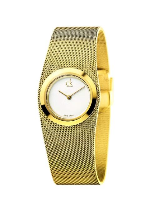 Calvin Klein White Dial K3T23526 Women's Best CK Watch 