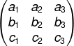 Matriz incompleta