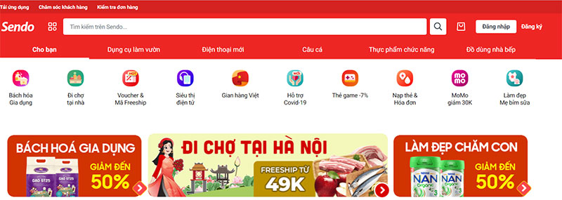 Web bán hàng online uy tín tại Việt Nam