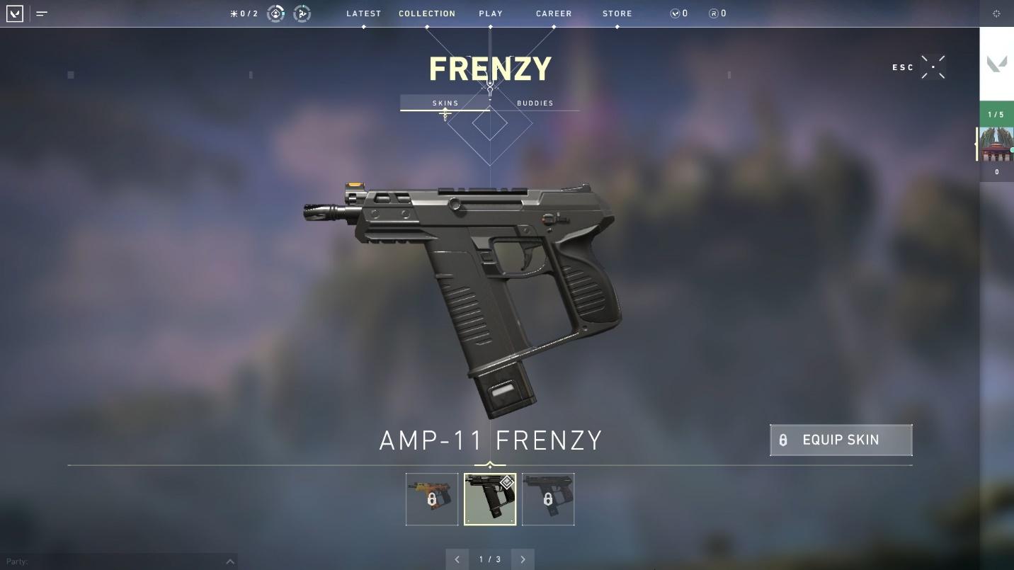 Frenzy sidearm