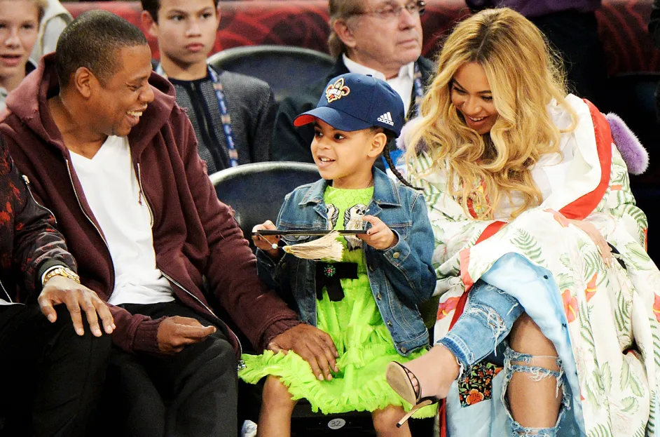 (JAY-Z, Beyoncé e Blue Ivy Foto: Getty Images)