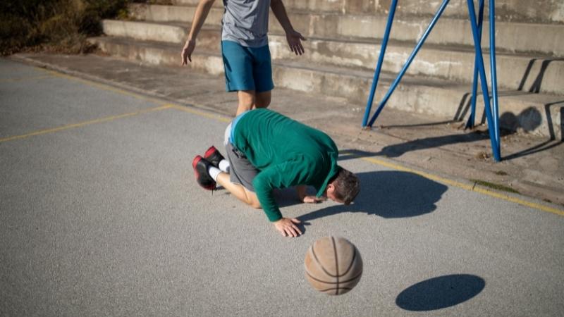 Chấn thương khi tập luyện bóng rổ