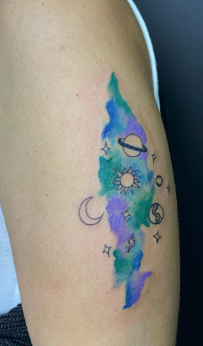 Magical Planet Tattoo  