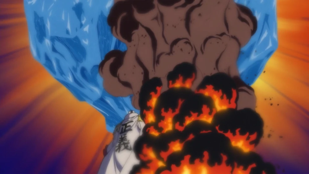 Poderes da Magu Magu no Mi A fruta de Akainu (One Piece) 