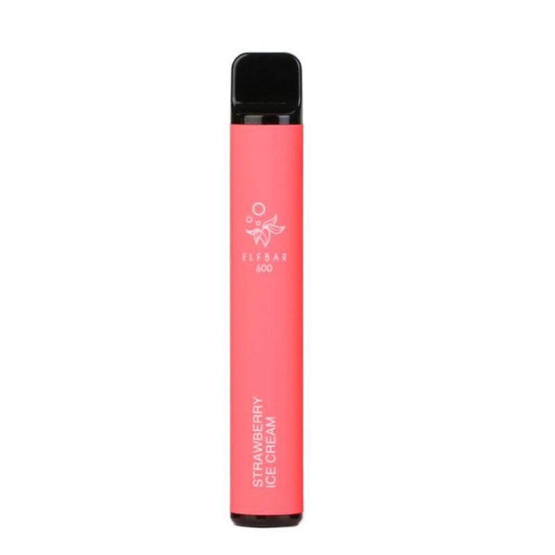 Elf Bar 600 Strawberry Ice Cream disposable vape £3.99 | Vapestreams