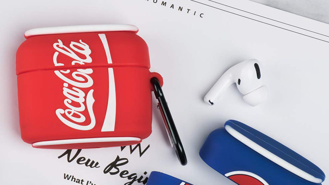 Coca Cola cool airpod pro cases for guys promotional gifts for customers