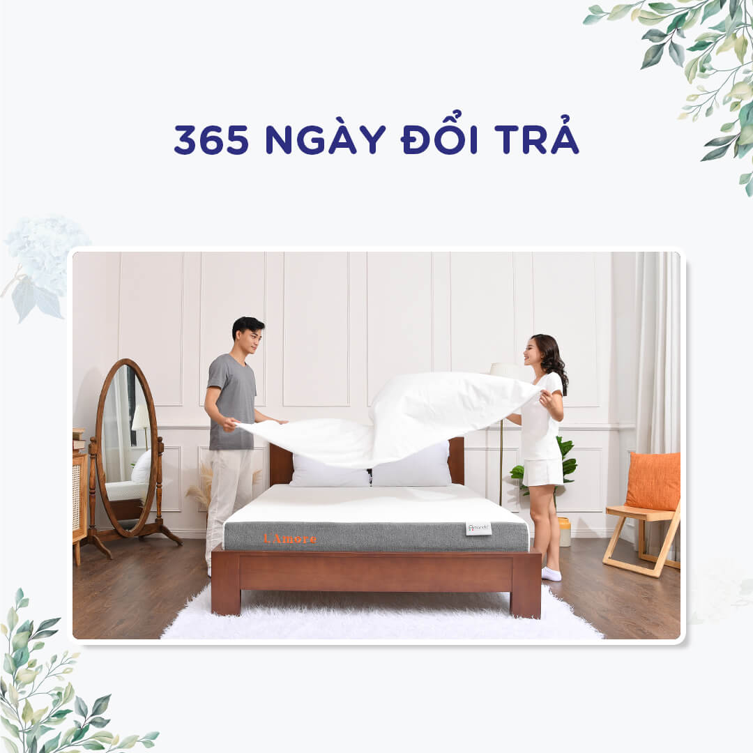  Một chương trình vô cùng đặc biệt mà Vua Nệm dành riêng cho khách hàng của mình là gói ngủ thử 365