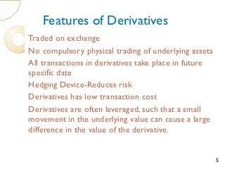 Derivatives basic concept