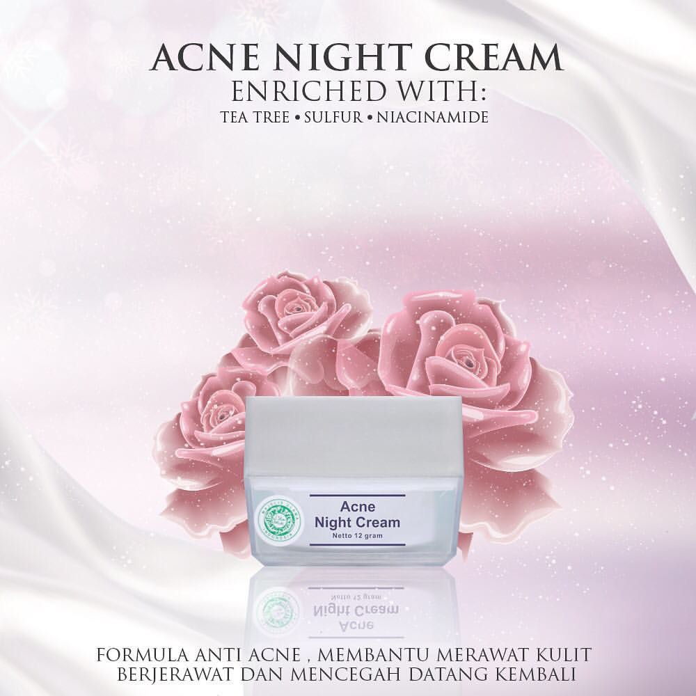 MS Glow Acne Night Cream