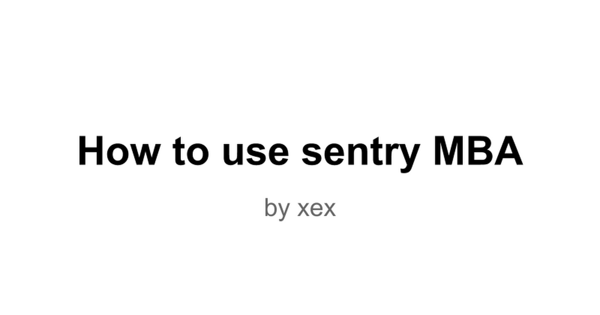 roblox config sentry mba