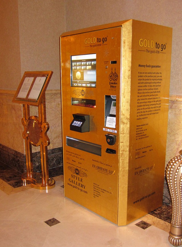 Gold Bar Vending Machine
