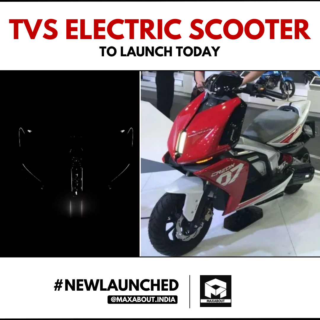 Exciting News: TVS Launches Creon-Based E-Scooter  - wide