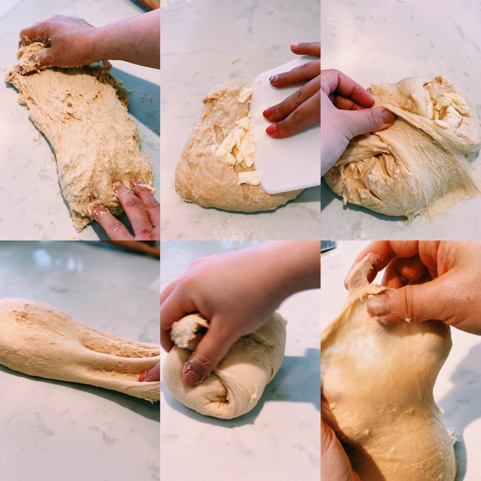 How to hand knead asain dough 