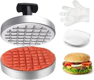 Buy HGNVGZ Hamburger Press Patty Maker 4.5 Inch?Non-Stick Burger Press for  14 to 12 Ib Beef Patty?Burger Press Patty Maker Set for BBQ Barbecue Grill  with 100 Patty Papers?T-Shaped Handle Online at