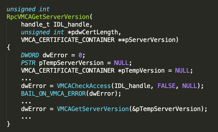 Uncovering weaknesses in Apple macOS and VMWare vCenter: 12 vulnerabilities in RPC implementation